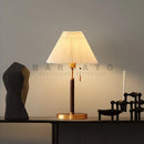 Axyaa Vintage Pleated Fabric Floor Lamp for Living Room Bedroom Study