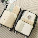 Axyaa Mesh Compression Packing Cubes Set - Waterproof Travel Storage Bags