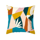 Axyaa Geometric Abstract Print Cushion Cover Tropical Botanical Pillowcase