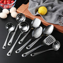 Axyaa Stainless Steel Kitchenware Set - Pots, Spatula, Spoon, Colander, Utensils