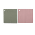 Axyaa Silicone Coasters Set - Heat Resistant & Nonslip Multifunction Kitchen Accessories