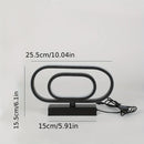 Axyaa LED Desk Lamp Dimmable Modern Lighting for Bedroom & Living Room