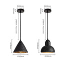Axyaa LED Stone Pendant Lamps: Stylish Black Chandelier for Home and Hospitality Spaces