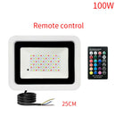 Axyaa RGBW Smart LED Floodlight 50W/100W Garden Party Outdoor Lighting Control by APP
