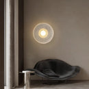 Axya Nordic Resin Wall Lamp - Simple Bedside & Background Light for Indoor Decor