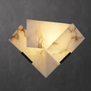 Axyaa Elegant Alabaster Marble Wall Lamp for Bedroom, Living Room, Corridor