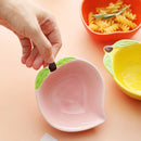 Axya Ceramic Vegetable Fruit Shape Sauce Dish Dessert Bowl Tableware