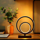 Axyaa Ring USB Lamp with 3-Color Dimming - Modern Minimalist Design