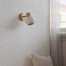 Axyaa Ceramic LED Wall Lamps Switch for Home Decor, Bedroom, Bathroom Lighting