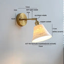 Axyaa Nordic LED Wall Light Fixture Indoor Bathroom Stair Bedroom Bedside Wall Lamp