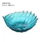 Axyaa Glass Fruit Plate, Phnom Penh Salad Bowl, Creative Candy Plate