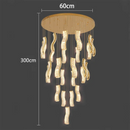Axyaa Crystal Chandelier Pendant Light for Living and Dining Room Lighting