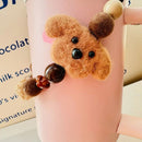 Axyaa Puppy Beads Handle Strap for Stanley Cup Tumbler