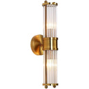 Axyaa Copper Crystal LED Wall Lamp - Luxurious Modern Decor Frame