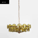 Axyaa Designer Murano Chandelier Retro Style Luxury Ceiling Light