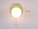 Axyaa LED Bedside Wall Lamp with Cable Switch for Bedroom, Living Room & Corridor