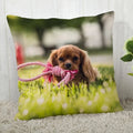 Axyaa Cocker Spaniel Sofa Cushion Cover - Creative and Simple Home Decor