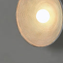 Axyaa Wabi Sabi Round Wall Lamp for Bedroom, Art Indoor Sconce Light