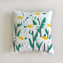 Axyaa Floral Pillow Cover for Home Decor - 45x45cm Cotton Square Case