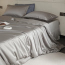 Luxurious 100% Mulberry Silk Bedding Set by Axyaa - Duvet Cover, Sheet, Pillowcase
