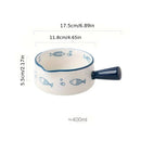 Axyaa Ceramic Kitchen Set: Sauce Boat, Finger Bowl, Pouring Pot, Guiding Bowl. Oven-Safe.