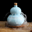 Axyaa Fusion Chinese Tableware Set with Dry Ice Gourd Plate