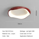Axyaa Round LED Bedroom Ceiling Lamp Full Spectrum Dimmable Study Light