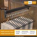 Axyaa Adjustable Telescopic Wardrobe Hanger | Extendable Clothes Rail Organizer