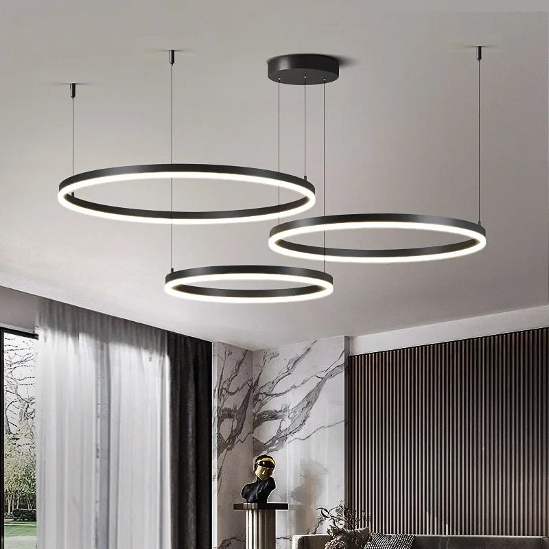 Axyaa Nordic Pendant Chandelier for Living Room Lighting