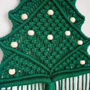 Axyaa Macrame Christmas Tree Wall Hanging Farmhouse Xmas Decor