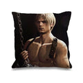 Axyaa Leon Kennedy Anime Pillowcase - 45x45 Decorative Cushion Cover