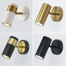Axyaa Adjustable Gold Aluminum LED Wall Lamp for Bedroom, Bathroom, Corridor - Indoor Sconce Lighting