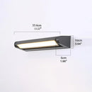 Axyaa LED Outdoor Porch Sconces Wall Light: Waterproof Exterior Fixture for Home Decoration