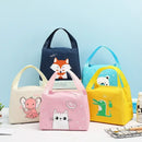 Axyaa Insulated Lunch Box Bag Cooler Portable Thermal Ice Pack Lonchera