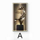 Axyaa Abstract LED Wall Light for Living Room Decor and Art Mural Lighting