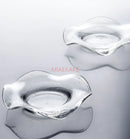 Axyaa Luminous Glass Plate for Creative Desserts and Fruits