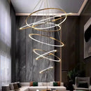Axyaa Modern Living Room Chandeliers Indoor Ceiling Lamp LED Hanging Lights