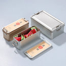 Axyaa Pineapple Snowflake Cake Storage Box Large Capacity Wedding Favor Candy Container
