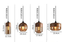 Retro Glass Chandelier for Home Decor by Axya