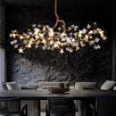 Axyaa Flower Chandeliers Tree Branch Pendant Lights for Living Dining Room Decor