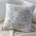 Axyaa Forest Nordic Style Cream Oil Painting Cushion for Modern Luxury Living Room