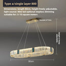Axyaa Gold Crystal Chandelier for Bedroom Dining Living Room