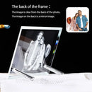 Axyaa Crystal Photo Frame | Personalized Engraving | Home Decor Gift