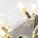 Axyaa Nordic Glass Bubble Lamp - LED Hanging Light for Home Décor