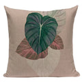 Axyaa Palm Leaves Cushion Cover - Home Decor Accent