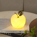 Axyaa LED Apple Table Lamp: Cute Fruit-shaped Desk Light for Children's Bedroom Décor