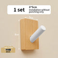 Axyaa Wall Hook Storage Coat Hanger Adhesive Organizer Kitchen Bedroom Shelf