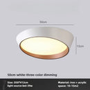 Axyaa Nordic Minimalist LED Ceiling Lamp with Dimmable Remote Control