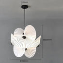 Axyaa Nordic Art Pendant Chandelier for Living Room, Minimalist Design