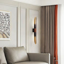 Axyaa Wood Sconce Wall Lights: Gold Black Metal, G9 Bulb, Atmosphere Deco